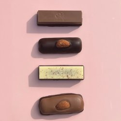 Sv. Michelsen - 4 petit fours mix chokoladestykker -  favoritter