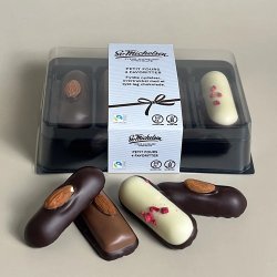 Sv. Michelsen -  4 petit fours - nougat favoritter