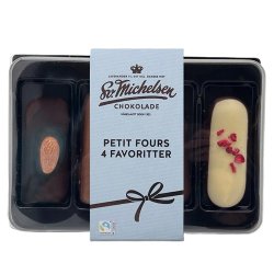 Sv. Michelsen -  4 petit fours - nougat favoritter