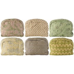 Ib Laursen -Toilettaske quiltet 6 forskellige m�nstre, 1 stk.