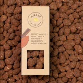 Anker Chokolade - Br�ndte mandler �KO 105g