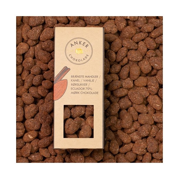 Anker Chokolade - Br�ndte mandler �KO 105g