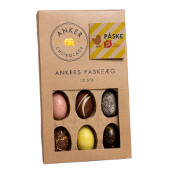 Anker Chokolade -Ankers P�ske�g � 12 stk - �KO - 140g  
