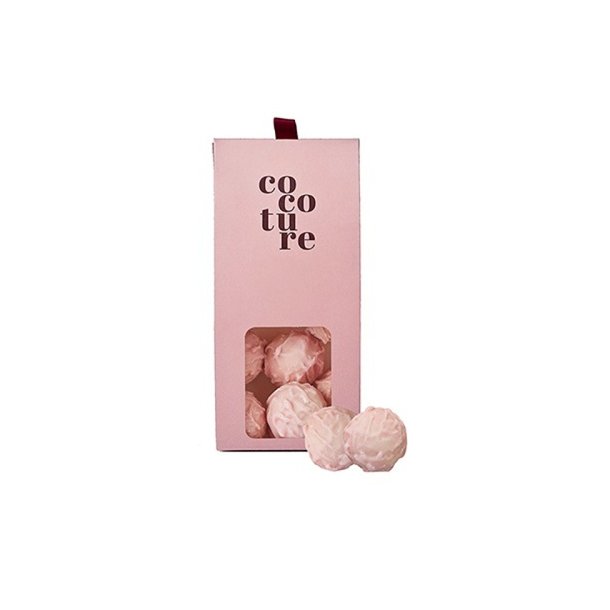 Cocoture - 100g champagnetr�fler i metallic lyser�d Cocoture drag�box