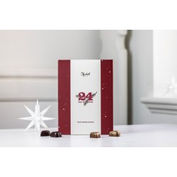 Xocolatl - Julekalender snekrystaller  - rd - 125g