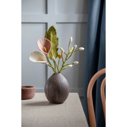 Gry &amp; Sif - Stort gr�nt blad - 45 cm - filt