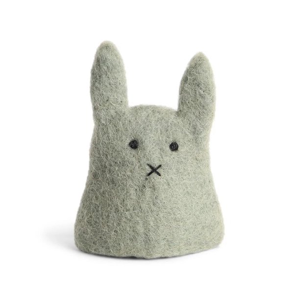 Gry &amp; Sif - �ggevarmer kanin - st�vgr�n