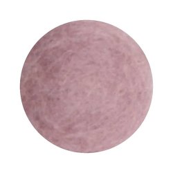Gry &amp; Sif - Blomsterstilk st�vet rosa Dia 3 - 30 cm - filt