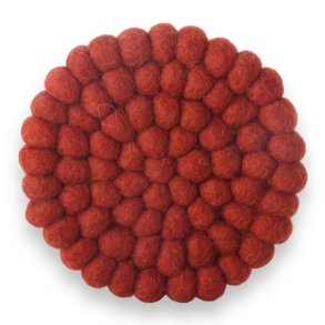 Gry & Sif Small Coaster - rusten rd - St af 2