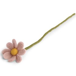 Gry &amp; Sif - Blomsterstilk Anemone Dusty Rose - filt