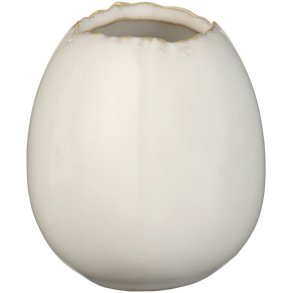 Ib Laursen - Vase til blomst �g - beige - H 6,5 cm