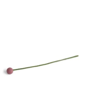 Gry & Sif - Blomsterstilk st�vet lyser�d Dia 2 - 30 cm - filt