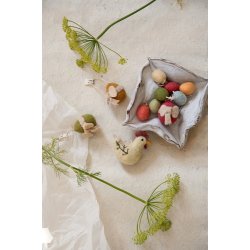 Gry &amp; Sif - Mini �g blandede farver , S�t af 8