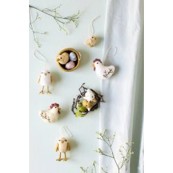 Gry &amp; Sif - Mini kyllinger - s�t af 3 stk