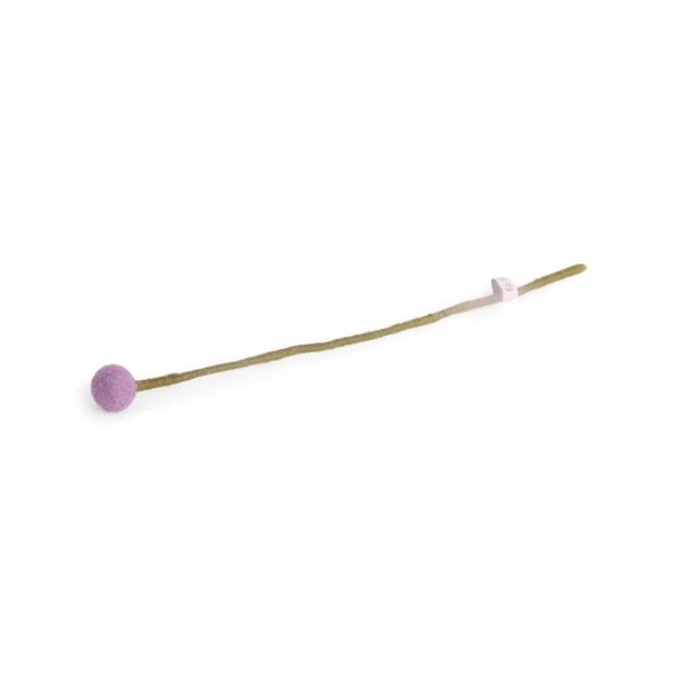 Gry &amp; Sif - Blomsterstilk lys lilla Dia 2 - 30 cm - filt