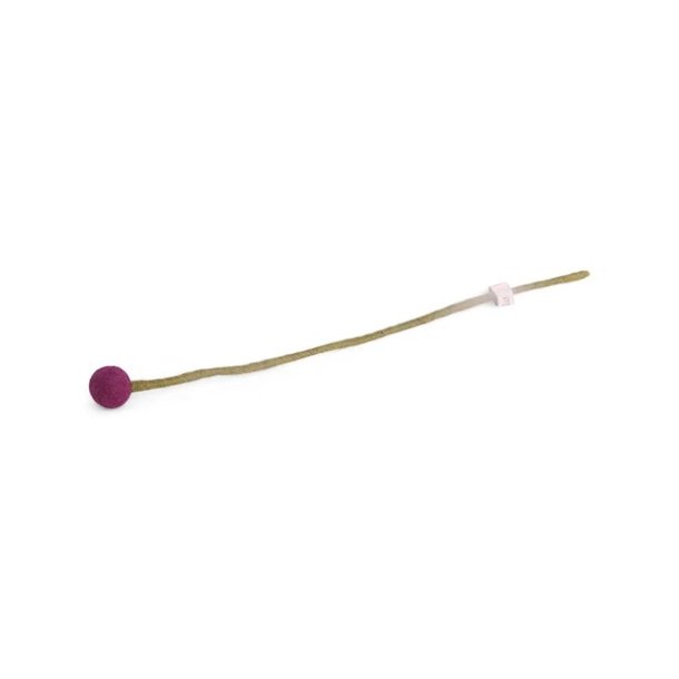Gry &amp; Sif - Blomsterstilk m�rkelilla Dia 2 - 30 cm - filt