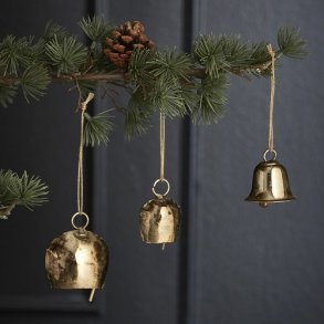 Speedtsberg Klokker til ophng 2 var. 5x5x4 cm metal, st  2 stk.