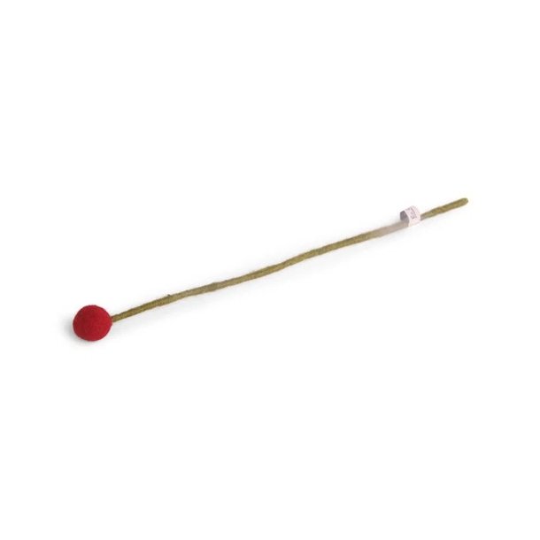 Gry &amp; Sif - Blomsterstilk coral Dia 2 - 30 cm - filt
