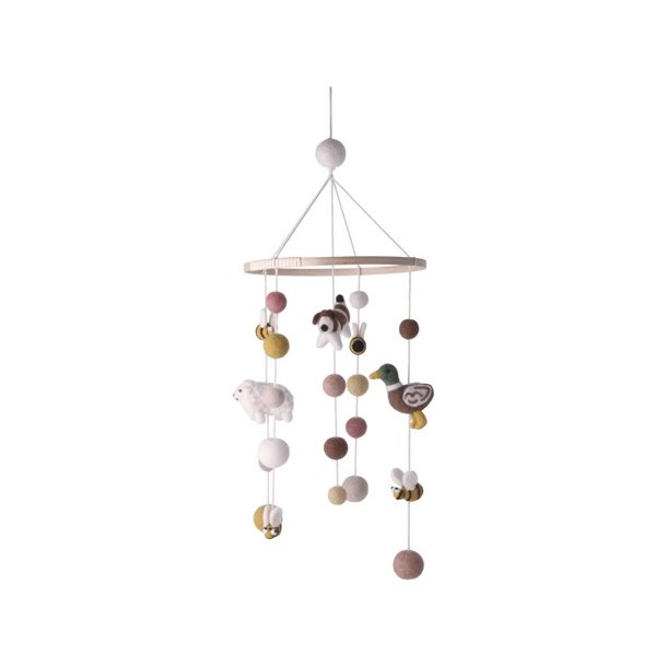 Gry &amp; Sif - Uro med dyr og insekter - diameter 20