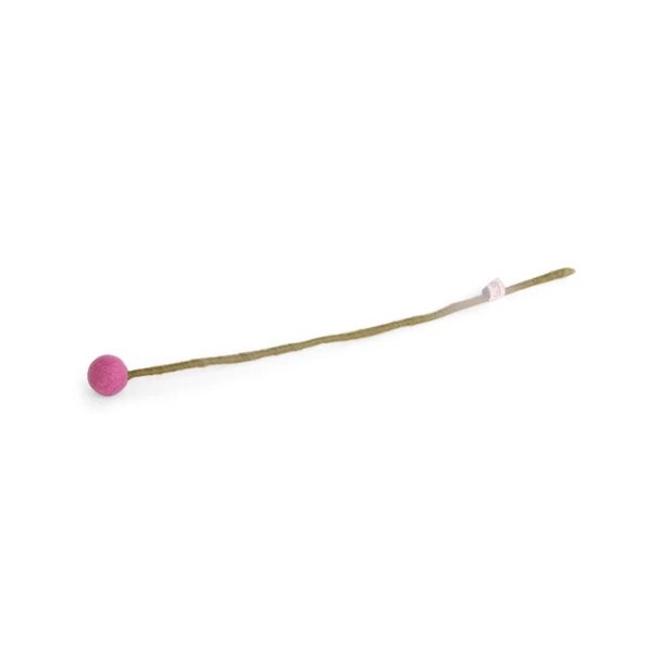 Gry &amp; Sif - Blomsterstilk klar pink Dia 2 - 30 cm - filt