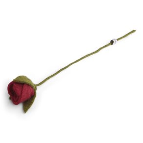 Gry & Sif Rose - m�rker�d - filt - 34cm - diameter 5