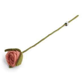 Gry & Sif Rose - st�vet r�d - filt - 34cm
