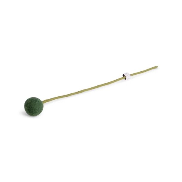 Gry &amp; Sif - Blomsterstilk m�rkegr�n Dia 3 - 30 cm - filt