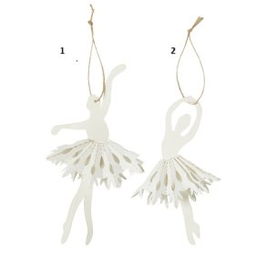 Speedtsberg -Ballerina 2 varianter D10x18cm papir, 1 stk.