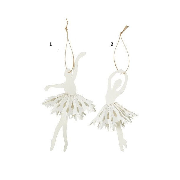 Speedtsberg -Ballerina 2 varianter D10x18cm papir, 1 stk.