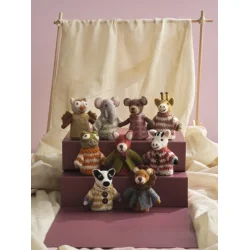 Gry &amp; Sif - fingerdukke abe 9 cm