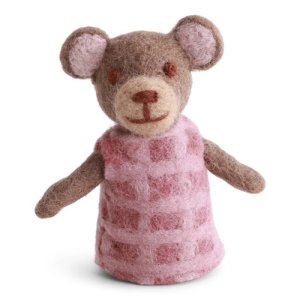 Gry & Sif - fingerdukke abe 9 cm