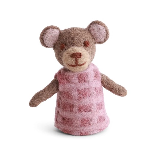 Gry &amp; Sif - fingerdukke abe 9 cm