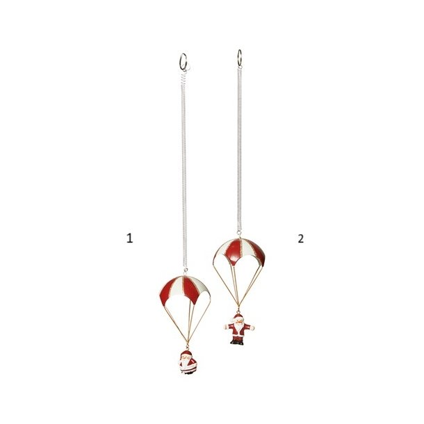 Speedtsberg - Julemand i faldskrm 2 forskellige 8x8x16cm metal - 1 stk. 