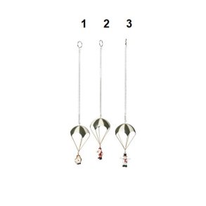 Speedtsberg - Snemand - Julemand i faldskrm 3 varianter 1 stk, grn, hvid