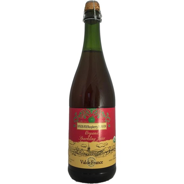 Vale De France - ble-Hindbrcider uden alkohol kologisk 75cl