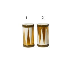 Speedtsberg - Vase eller lysestage tromme 10cm keramik - 2 varianter, 1 stk.