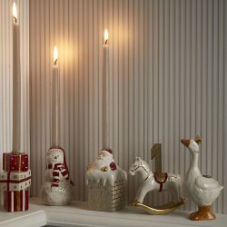 Speedtsberg Lysestage figur pakker til kertelys,  r�d 1 stk., 10 cm.. keramik