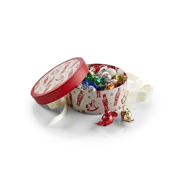 Bon Coca -   Stor Rund Hatte�ske N�ddekn�kker, Mixede Chokoladekugler 600 g.