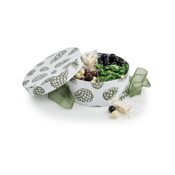Bon Coca -   Stor Rund Hatte�ske Gr�n Kogle, Familie�ske 850 g.