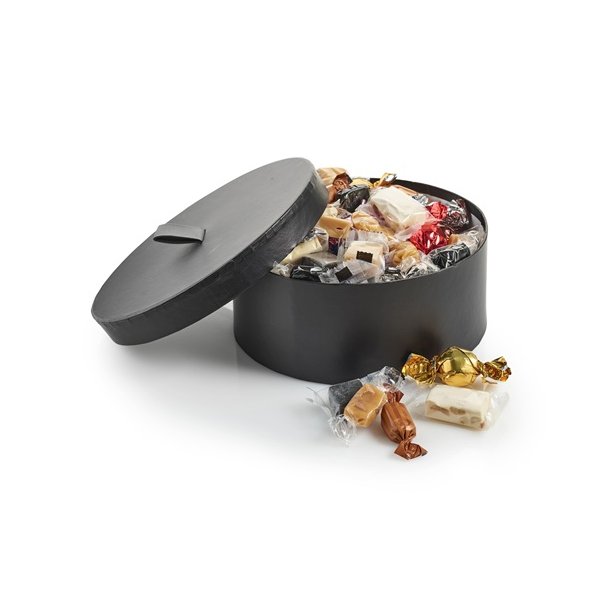  Mega Sort Hatteske m. hank, Julemix, 900 g