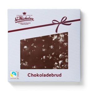 Sv. Michelsen - Chokoladebrud m�rk & havsalt  - ca. 90g