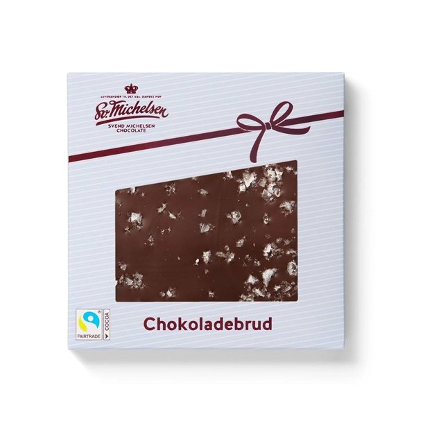 Sv. Michelsen - Chokoladebrud m�rk &amp; havsalt  - ca. 90g