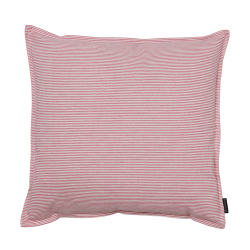 Speedtsberg - Pudebetr�k uden pude 50x50 cm - r�d og hvid stribet