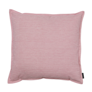 Speedtsberg - Pudebetr�k uden pude 50x50 cm - r�d og hvid stribet