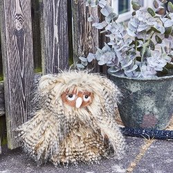 Speedtsberg - Drstopper ugle 23 cm - polyester