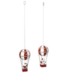 Speedtsberg - Julemand - snemand i luftballon 2 varianter 1 stk, rd