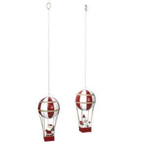 Speedtsberg - Julemand - snemand i luftballon 2 varianter 1 stk, rd