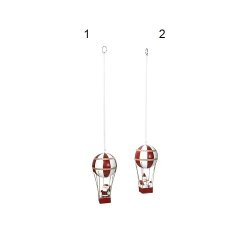 Speedtsberg - Julemand - snemand i luftballon 2 varianter 1 stk, rd