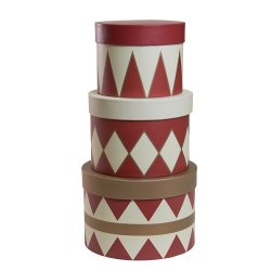 Speedtsberg - skest  af 3 stk  D19x13cm pap 