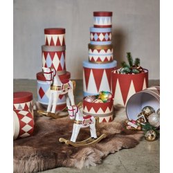 Speedtsberg - skest  af 3 stk  D19x13cm pap 